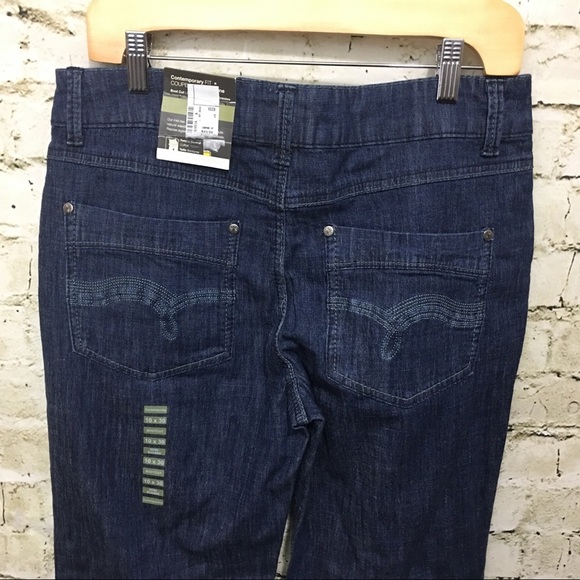 🌻 NWT Denver Hayes Dark Wash Bootcut Jeans K15 - Picture 4 of 6